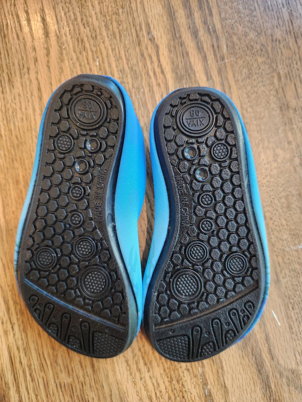 Blue Shark Graphic Kids Water Shoes